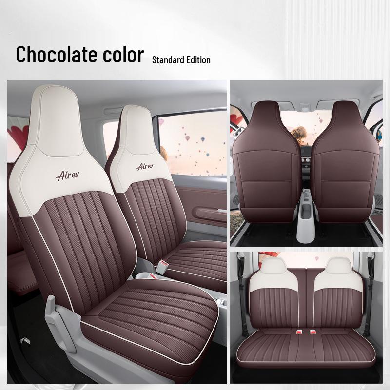 

Wuling Sunny Universal Cartoon Leather Car Seat Cover, Full Surround for All Seasons. Clear Sky Special