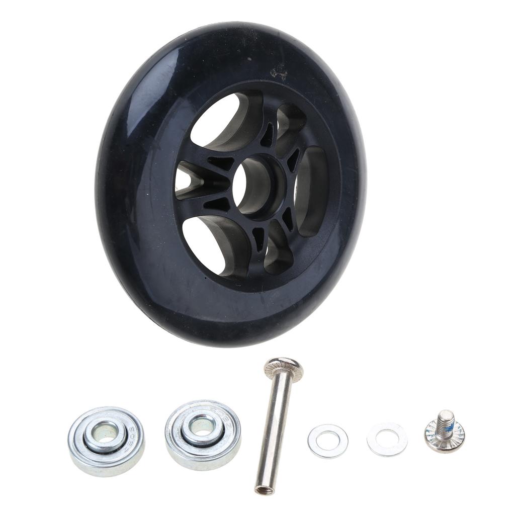 Suitcase Wheels Trolley Case Luggage Wheels Flexible Luggage Suitcase Swivel Wheels Mute Suitcase Replacement Wheels