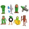Italian Brainrot Tung Sahur Figure Toy Tralalero Tralala Figures Bombardino Crocodilo Shimpanzini Bananini Model Decor Doll Gift