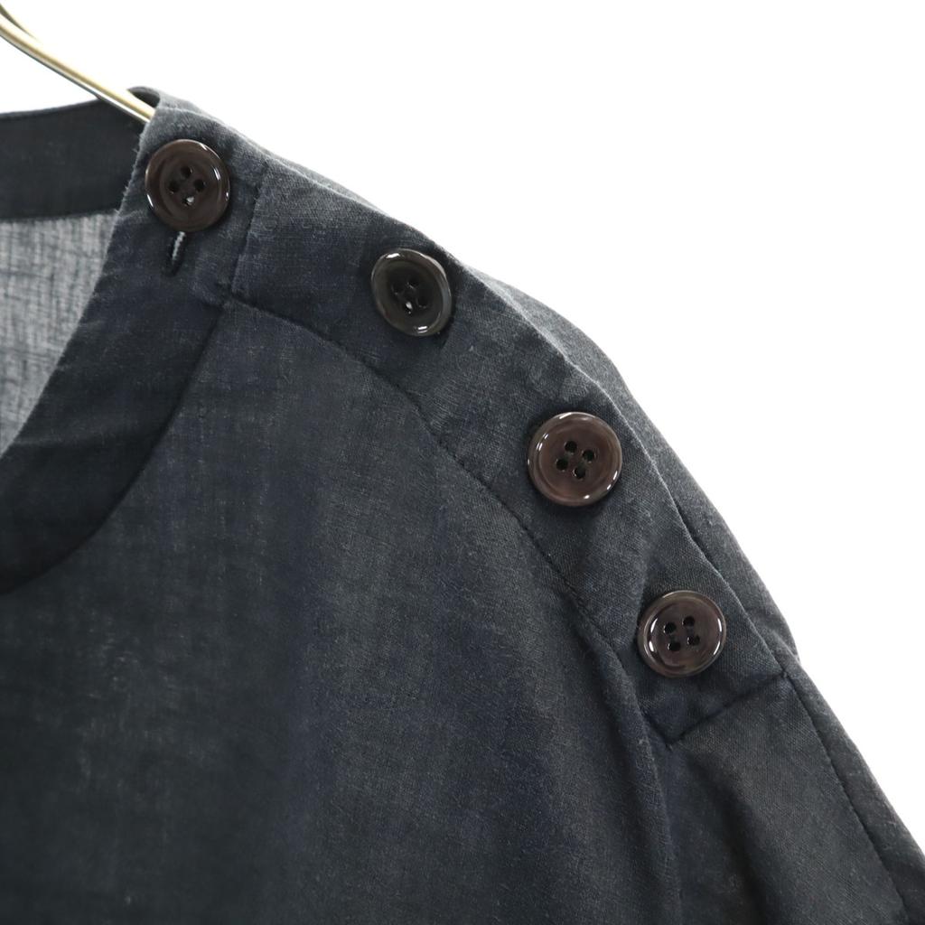 Honor Leinen 7/8-Ärmel Bluse Schwarze Serie Pullover Damen Gebraucht