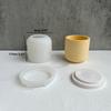 Tea Cup Shaped Silicone Mold Jar Silicone Mold Non stick Easy to Demold for Making Jar Pot Plasters DIY Resin Casting