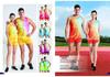 Children's Track and Field Running Training Suit Set for Men's Short-Distance Competition.
