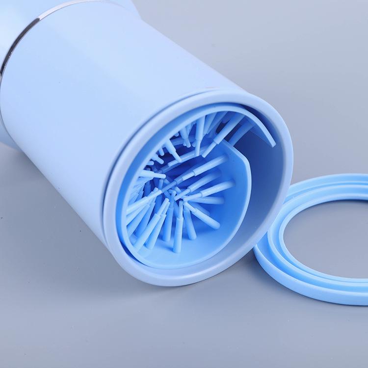 Hot Selling Eco-Friendly Pet Cleaning USB Rechargeable Electric Automatic Dog Paw Cleaner Silicone Brushes Foot Washer