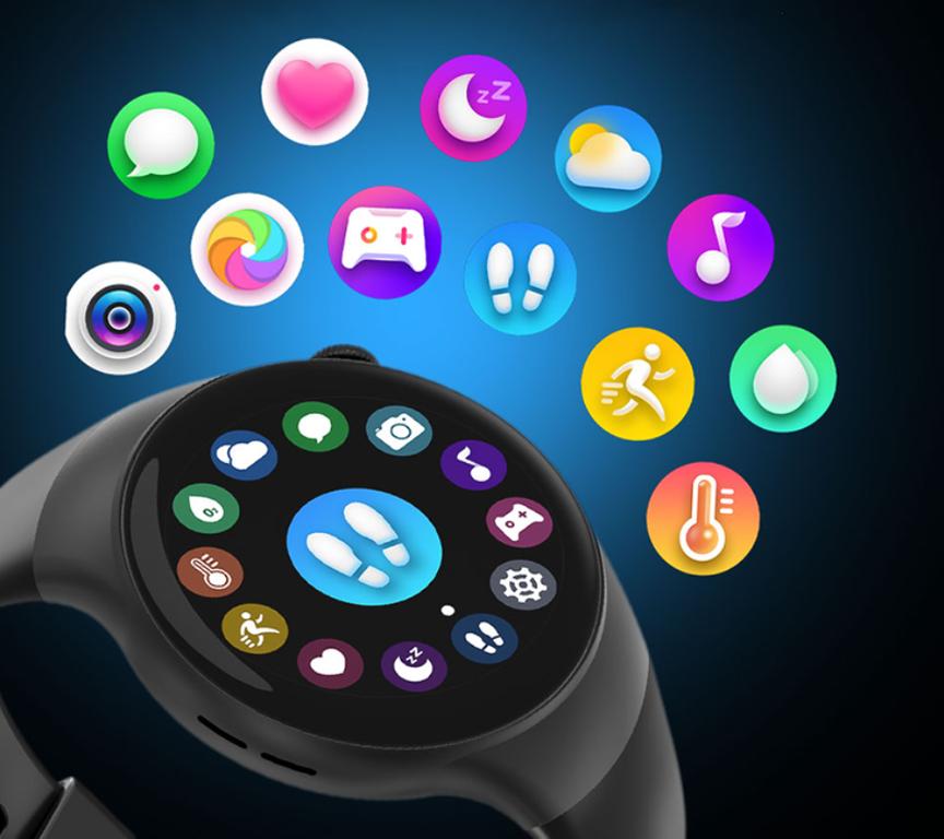Smartwatch Unisex Rubicon Rnce87 - Wykonywanie Połączeń (Sr031B)