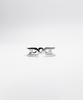Kudos Interlocking Triple Octagon Ring