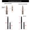 Light Weight Alloy Valves Extension Adapter Leakproof Seal For Road Mountain Bikes Easily Inflation Solution