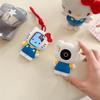 Cute 3D Cartoon Hello Kitty Strap Protector Case Silicone Case For Watch Series 11 10 9 8 7 6 5 4 3 2 Se Protective Cover