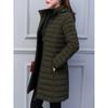Damen Steppmäntel Winter Lange Jacke Parka Leicht Kapuze Wärme Oberbekleidung Trendige Büro-Lady Beliebte Kleidung
