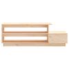  Coffee Table, 120x50x40.5 Cm, Solid Pine Wood