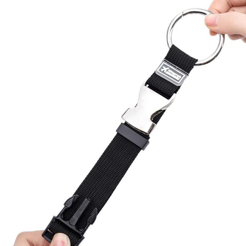 Travel Essential Suitcase and Backpack Anti-Lost Bungee Cord Strap with Hanging Buckle