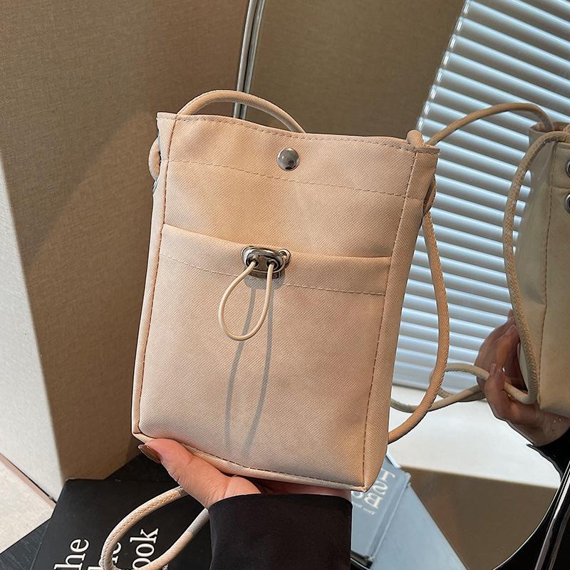 Handytasche im minimalistischen Stil, Umhängetasche, kleine Geldbörse, vielseitig für die Uni, Pendeltasche zum Umhängen