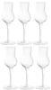 ADERIA Brandygläser, Klar, 80ml, Luigi Bormioli Grappa 80 C425, Set of 6, Kristallglas, Hergestellt in Italien, J-6466