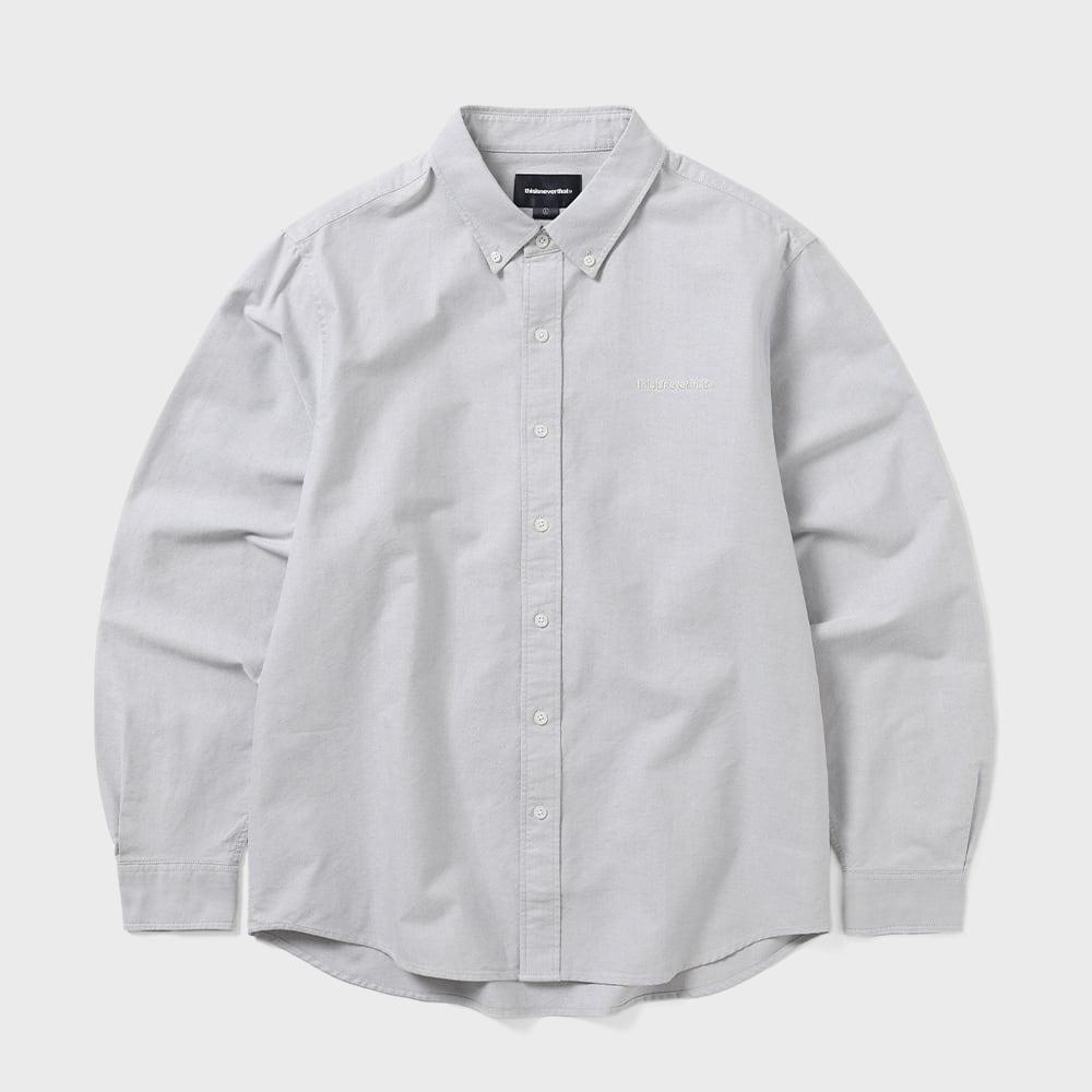 ЭтОт Всегда То Т Логотип Оксфордская рубашка Серая S