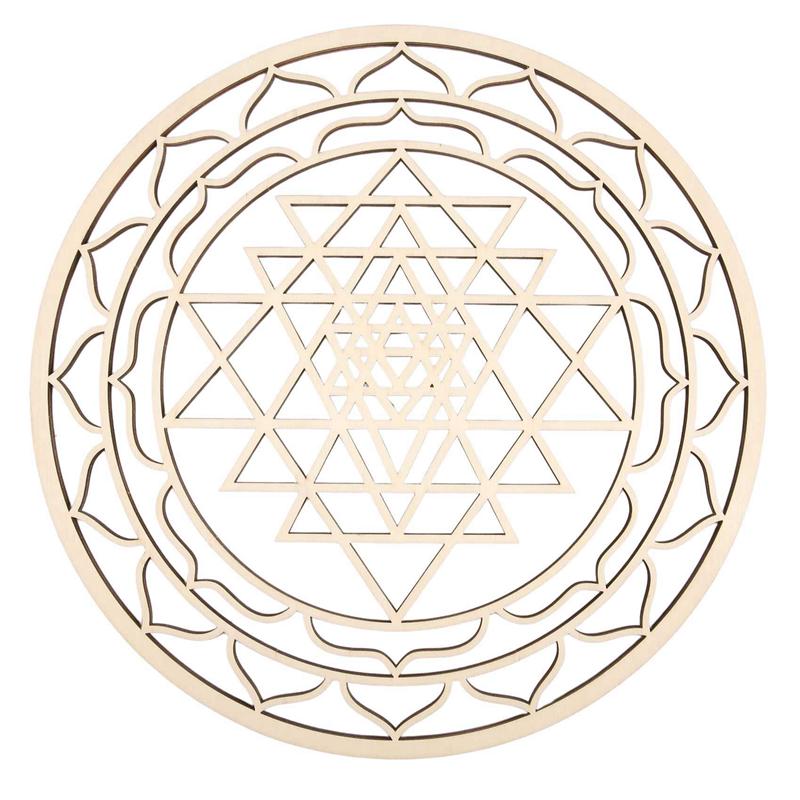 A96I-12Pcs/Set Sacred Geomtry Wall Art Set Wooden Wall Art, Sacred Geometry Art, Sculpture, Wall Decorations For Home Decor