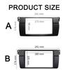 One or Double Din Radio Fascias for BMW 3 Series E46 1998-2005 DVD Stereo Panel Dash Mount Refitting Trim Kit Frame CD Bezel