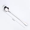Long Handle Spoon, Coffee Stirrers, 8-Inch Ice Tea Spoon, Stainless Steel Iced Teaspoon for Milk Cocktail Stirring