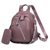 Damen Rucksack aus weichem Leder Vintage Reiserucksack
