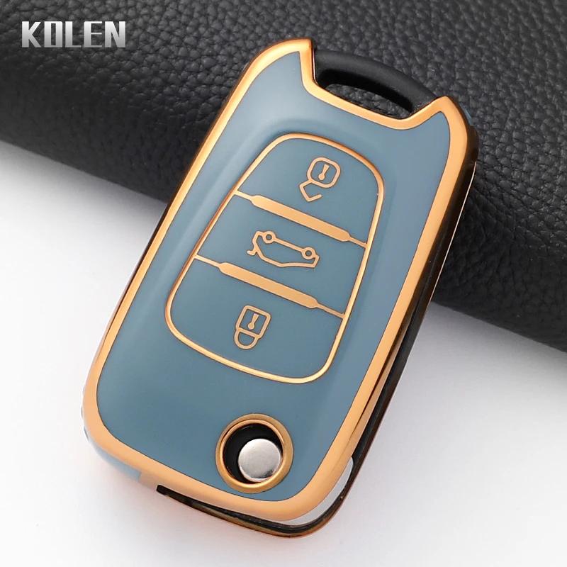 New Tpu Car Key Case Cover Fob For Hyundai I20 I30 Ix20 Ix25 Ix35 Elantra Accent For Kia Sportage Rio 3 Soul Optima Ceed K5 Bag