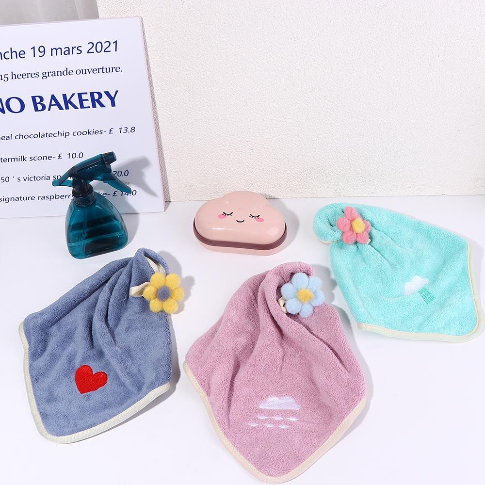 Kitchen Rags Bathroom Microfiber Kitchen Cleaning Hand Towel Dishcloths Handkerchief Kitchen Towels