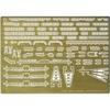 Chibimaru Fleet Series No. 4 EX-1 Chibimaru Fleet Akagi (with etched parts and wooden deck stickers) Plastic Model