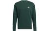 Sweatshirts Men's Green Crew Neck Moderate Regular HG5784