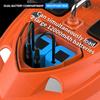 3KG Loading 500M Remote Control Fishing Bait Boat 160 GPS Pilot Points 4 Bait Tanks GPS Fish Bait Boat Orange