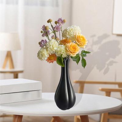 Flower Vase Home Decoration Decorative Unique Modern Centerpiece Nordic for Shelf Living Room Bedroom Tabletop Ornaments