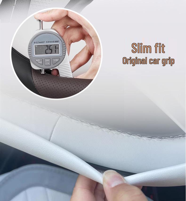 Buick Regal, LaCrosse, Verano, GL6, Envision, GL8 Leather Steering Wheel Cover - All Seasons