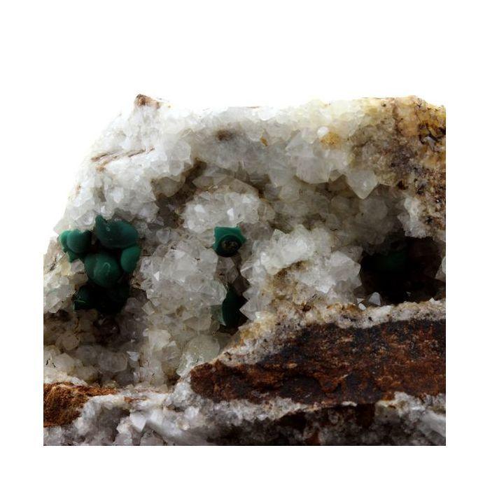 Malachite + Quartz 1405.1 carats