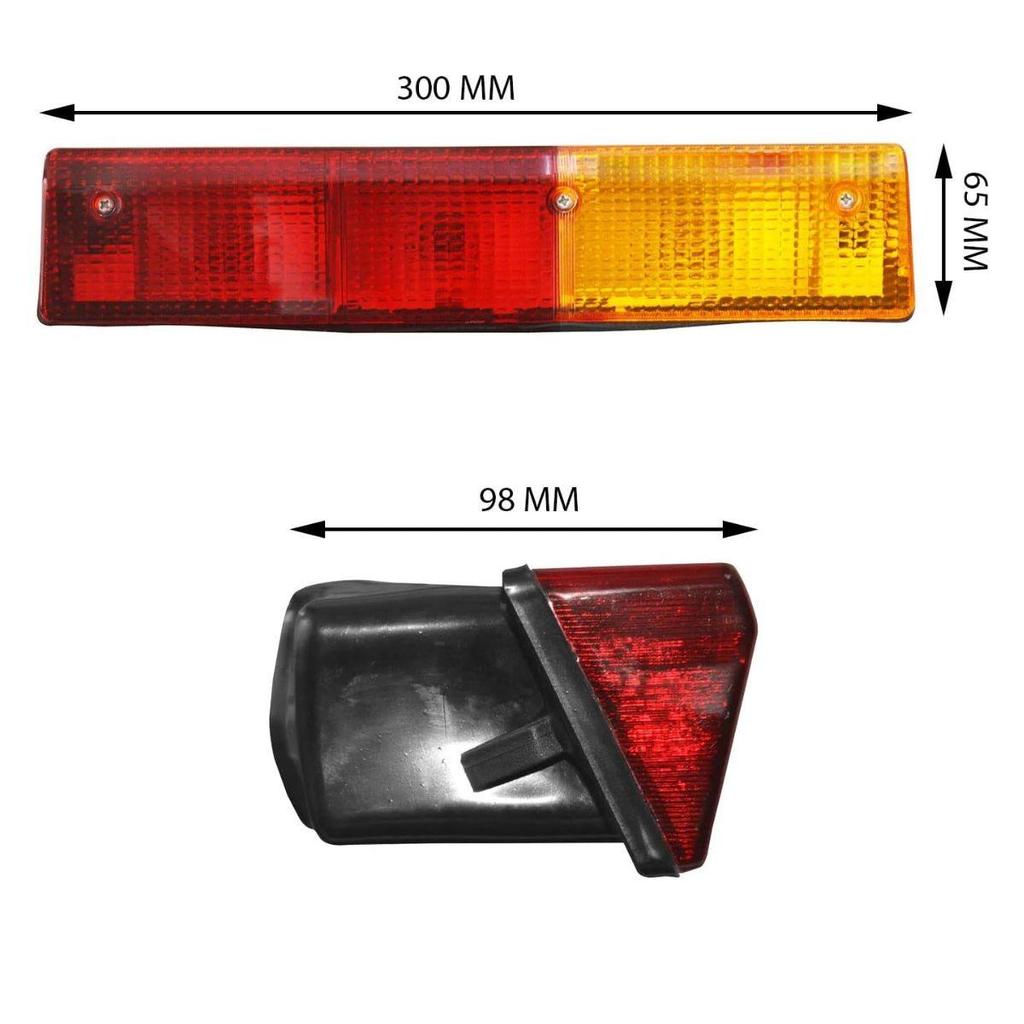 Blinker vorne und Rückleuchteneinheit Lichtset Geeignet für IH | Fiat | Ford | Landini und Massey Ferguson Traktoren Licht