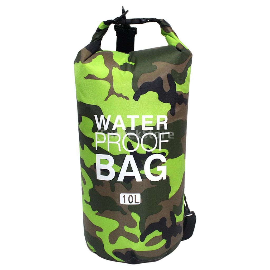 2L/5L/10L Waterproof Dry Bag Pack Sack Swimming Rafting Kayaking River Trekking Floating Sailing Canoing Boating Water Bag