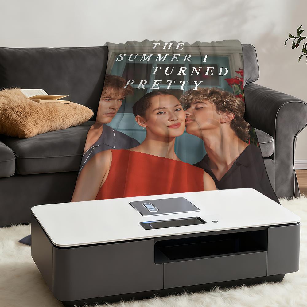 Blanket Throw S-SummerS-ES Super Cosy Plush Living Room 2025 Sofa T-TurnedS-ES Couch I Childish The Birthday P-Pretty Gifts