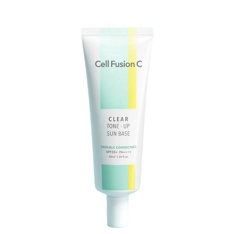 Cell Fusion C Clear Tone-Up Sun Base SPF50+ PA++++ Brightening UV Protection Makeup Base 40ml