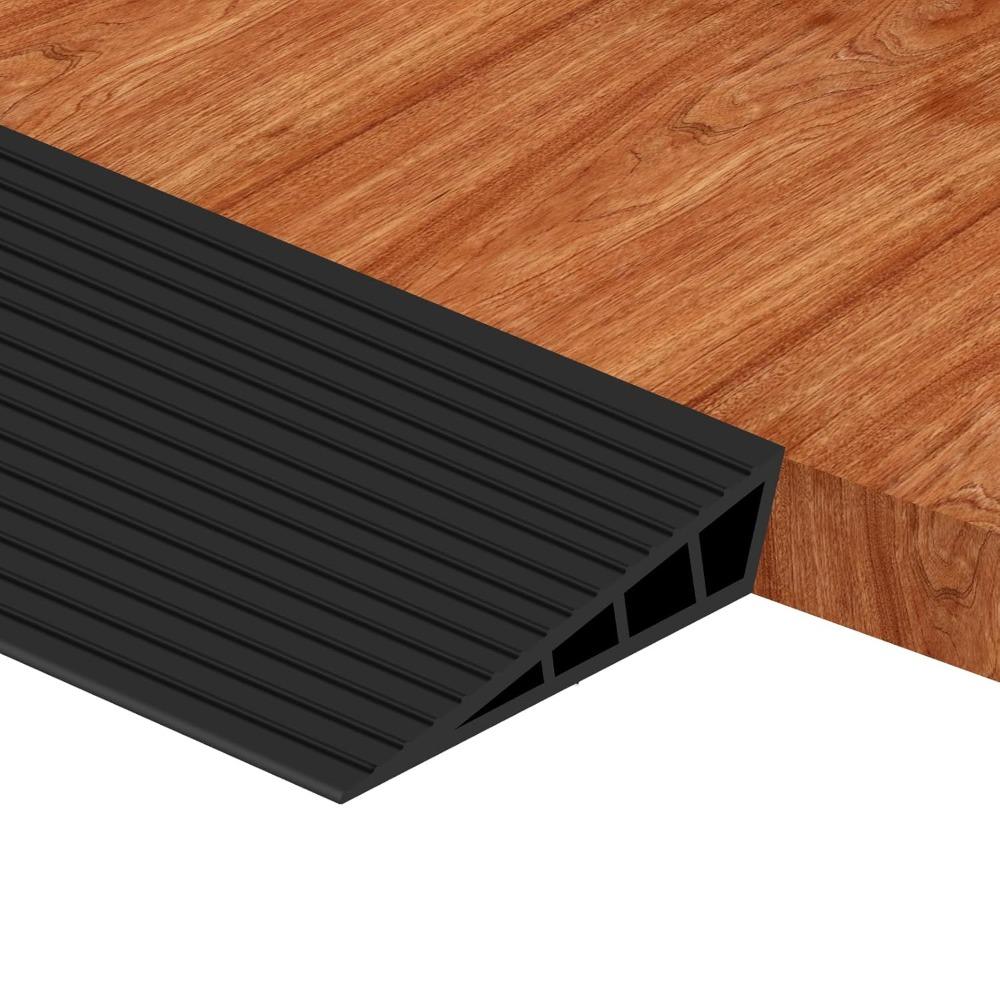 Carpet To Tile Rise Threshold Ramps 60cm Soft Wheelchairs Ramps Cuttable Waterproof Floor Transition Strip Wood/Tile Floor