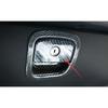 Real Carbon Fiber Inner Storage Box Handle Bowl Trim Fit For Jaguar XE 2016-19
