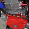 CQHZJ Motorcycle Clutch Cable Support Bracket CNC Lengthen For ZONGSHEN NC250 WRX 250 NCXT250 ST NC ENDURO 300 GR8 F300L X6S EXR