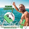 Cutter-Schärfer, Cutter-Schärfwerkzeug zur Restaurierung im Freien, tragbarer Wolframstahl-Schärfer für die Küche im Freien, Camping