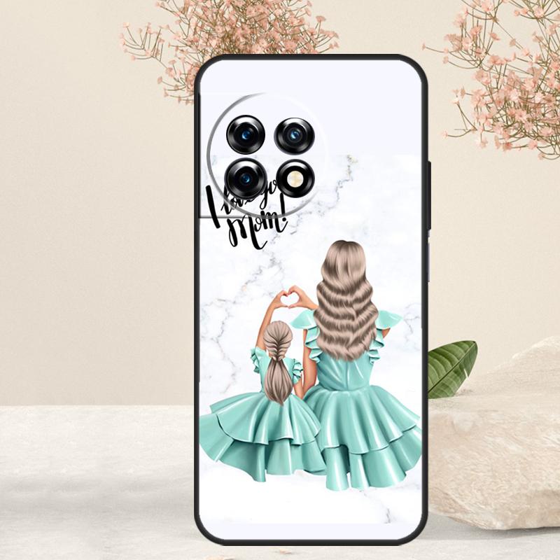

Baby Mother Brown Girl Family Case For OnePlus 15 13 12 11 13T 13R 15R 10R 10T 8T 9 10 Pro Nord 5 CE 4 3 Lite N20 N30 Cover OnePlus 15R