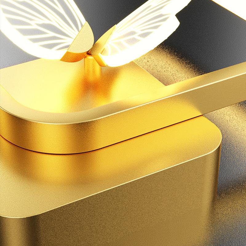 LED Modern Sofa Butterfly Wall Lamp Decor Bedside Tables Lamps For Home Hall Kitchen Living Room Nordic Indoor Lighting Light
