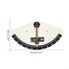 Marine Grade 55-Degree Ship Tilt Gauges with Clear Scale Swing-Type Inclinometer Lightweight for Accurate Measurements A0KF