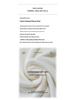 Women's Spring 2026 Round Neck Base Layer Shirt - White, Wool Blend, Skin-Friendly, Long Sleeve Warm Top