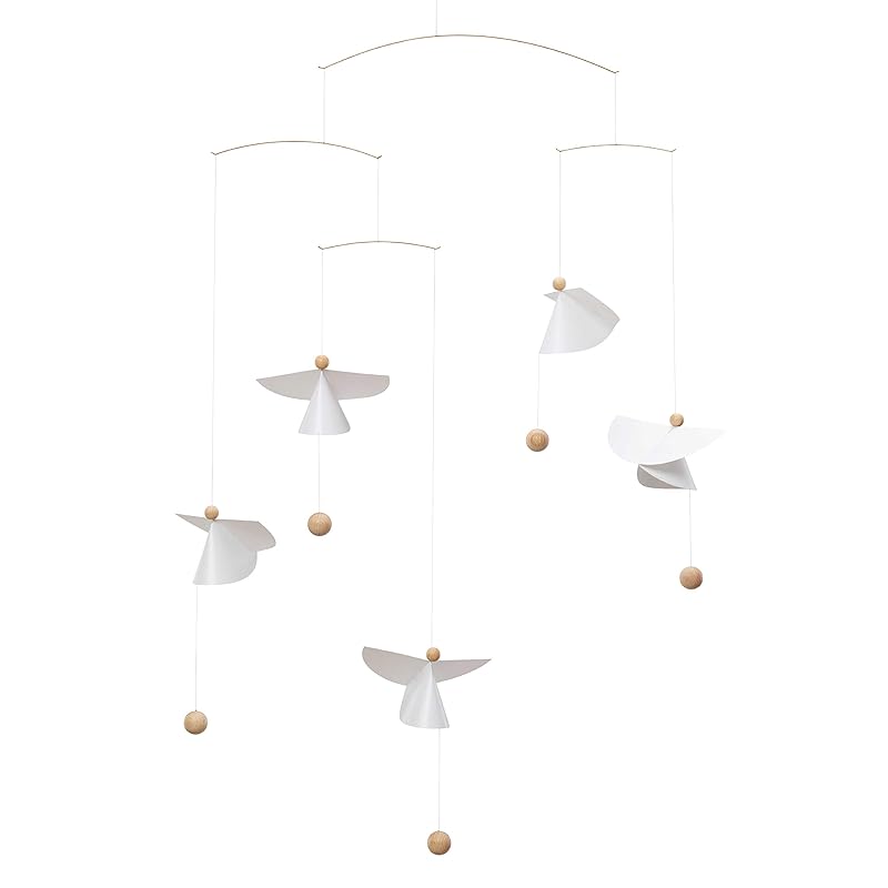 

Flensted guardian angels hanging mobile - 26 inches handmade in denmark