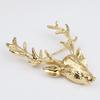 Gold Elk Brooch Chain Accessories Men'S Women'S Suit Suit Shirt Temperament Collar Pin Collar Buckle Brooch Pin Accessories