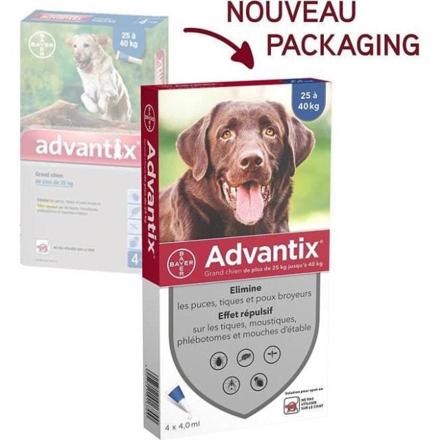 Cheap Flea and tick remedy for dogs ADVANTIX 4Pipetten gegen Parasiten