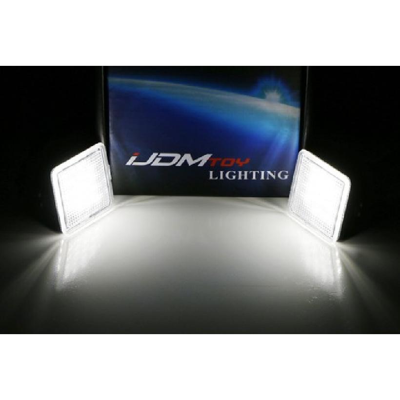 OE-Fit 3W Full White LED License Plate Light Kit For 14-23 Toyota Tundra, Tacoma