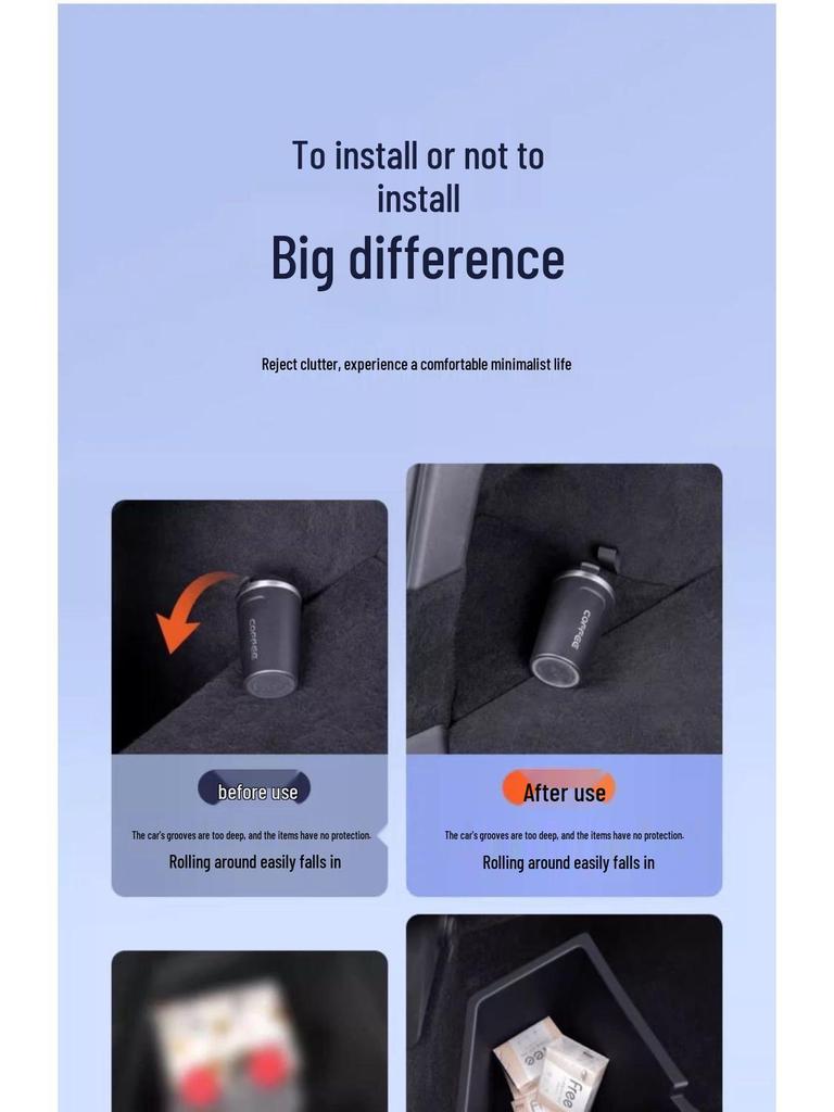 Tesla Model Y/3 Kofferraum Seitentasche Aufbewahrungsbox - Innenraum Modifikationszubehör