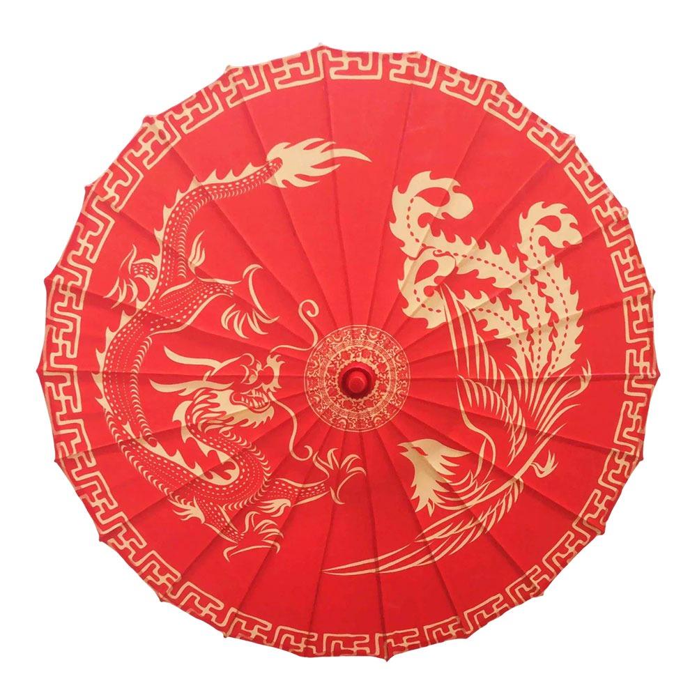 Chinese Antique Style Women Decorative Umbrella Bridesmaids Party Scenery
