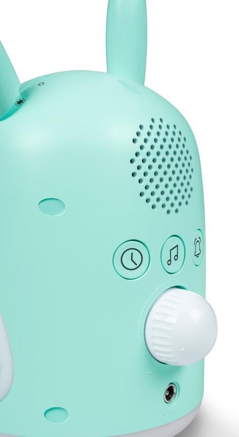 RKIDSRABBIT BIGBEN Budzik & Lampka nocna dla dzieci, BigBen