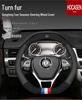 Genuine Leather Steering Wheel Cover for Dongfeng Fengxing: EVOT5L, Lingzhi M6/M7, Jingyi X5/S50/SX6 Models