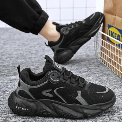 Mode Herrenschuhe Atmungsaktive Sneaker Mesh Plateau Freizeitschuhe Frühling Neu Tennisschuh Rutschfest Outdoor Herren Laufschuhe Tenis
